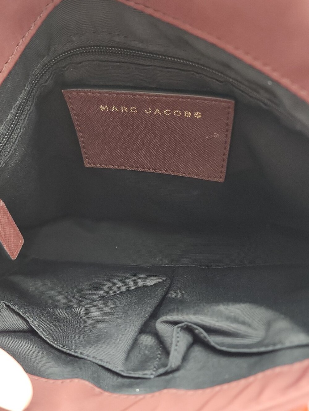 Marc Jacobs Wine Nylon Crossbody with Gold Hardware - Picture 10 of 16